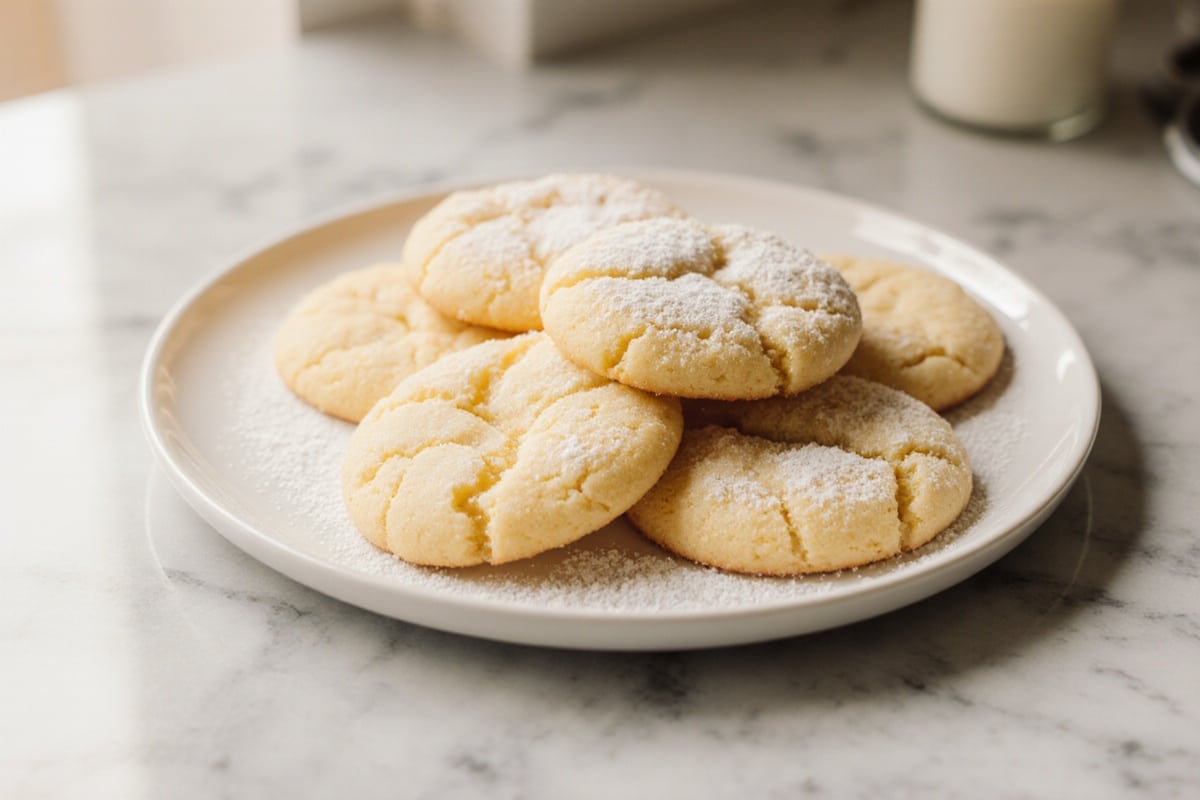 ciastka maslane z air fryer chrupiąco podawane