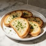 grzanki czosnkowe z air fryer