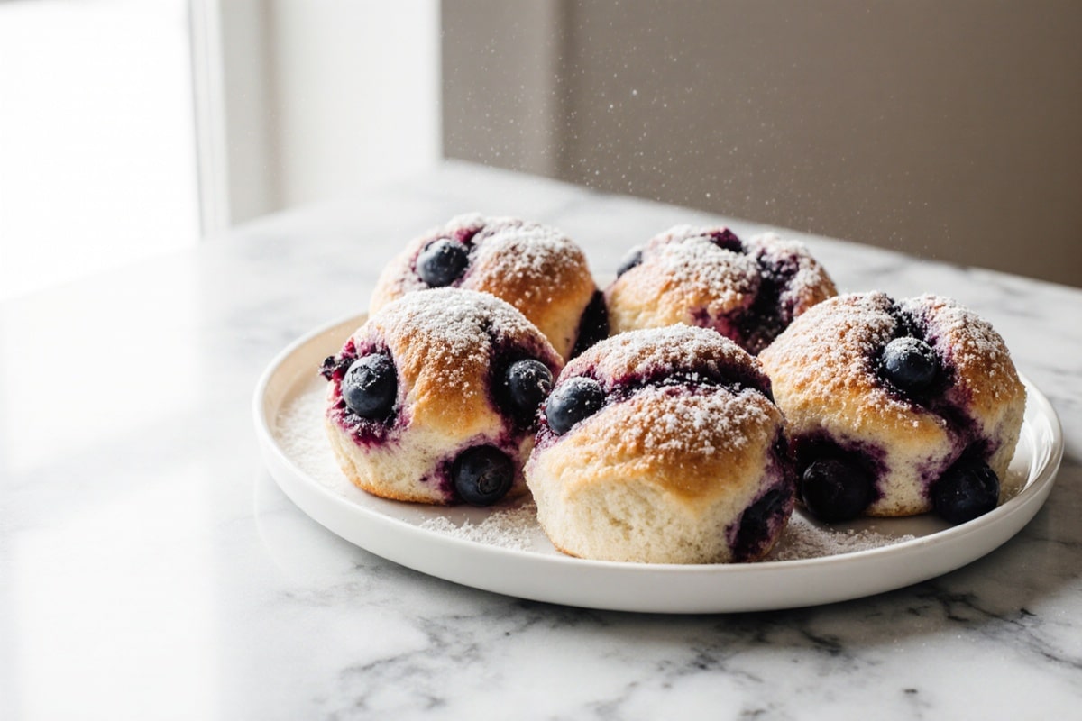 jagodzianki z air fryer chrupiąco podawane