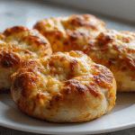 bulki ala pizza z air fryera na talerzu