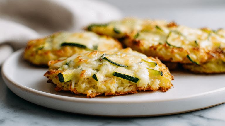 kotleciki ryzowe z air fryer na talerzu