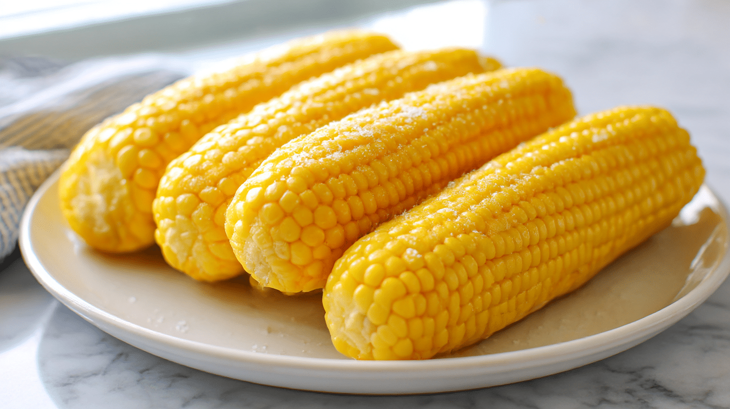 Pikantne kukurydze z air fryera na stół