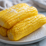 Kukurydze z air fryera w apetycznym podaniu