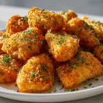 nuggetsy z kurczaka z air fryer na złocisto