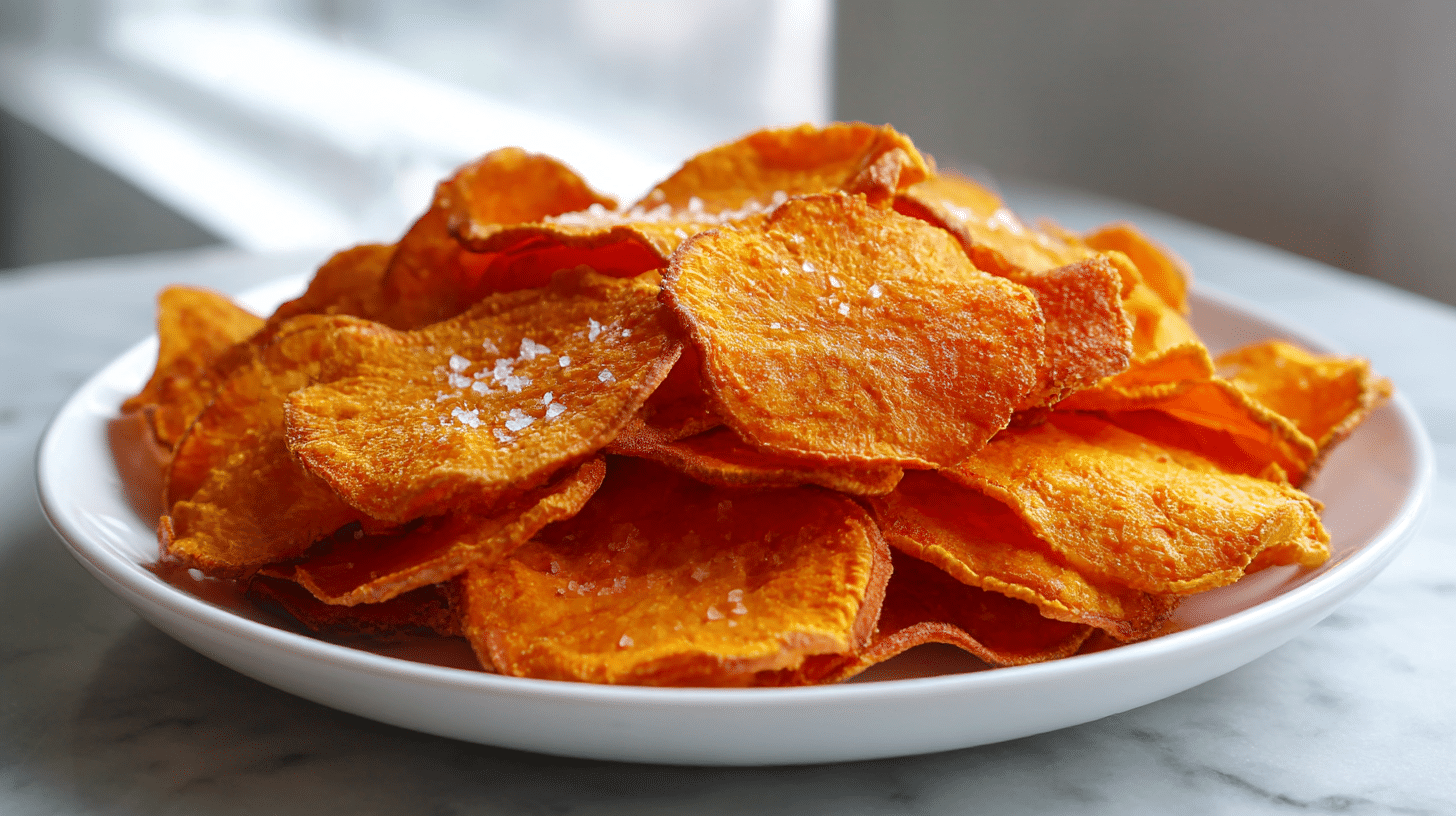 chipsy z batatów w air fryer, chrupiące i aromatyczne
