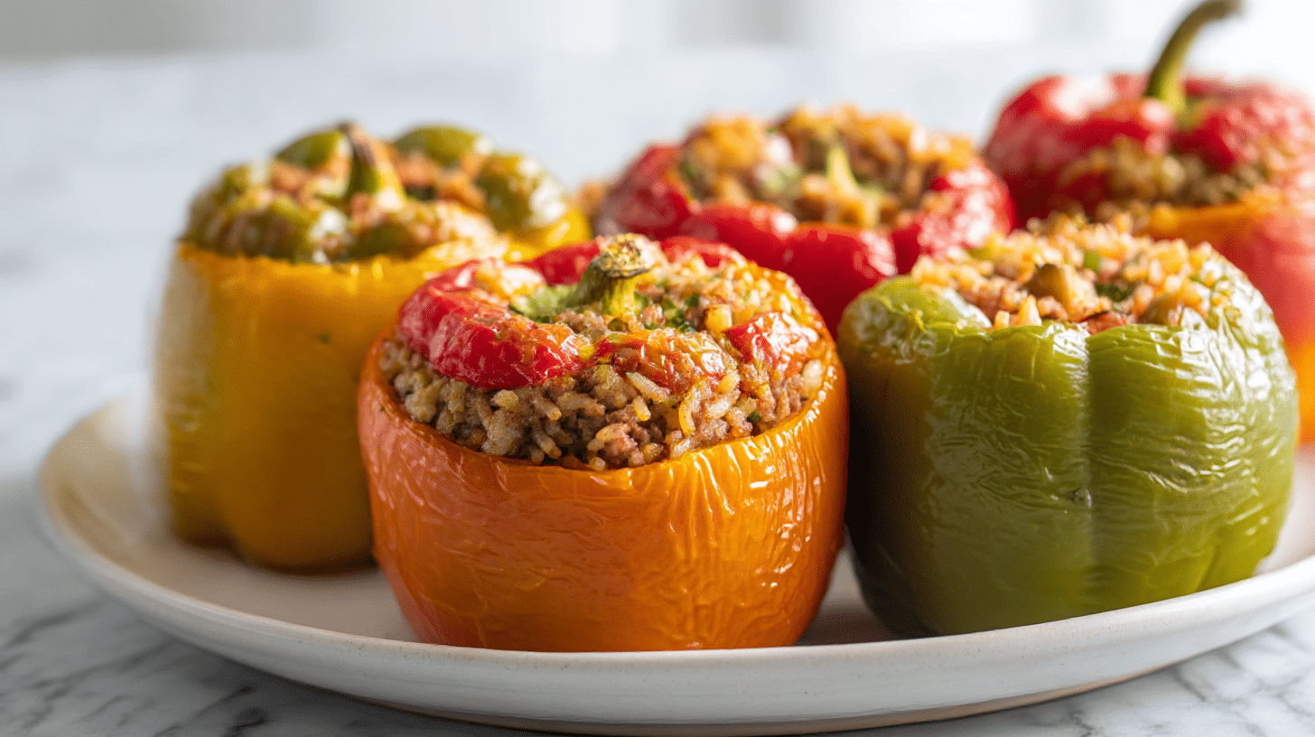 Przygotowanie faszerowanej papryki z air fryer - idealne na obiad