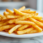 Frytki z airfryer, idealnie chrupiące i złociste