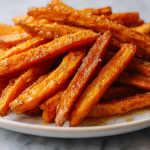 Pyszne frytki z batatów airfryer idealne na przekąskę