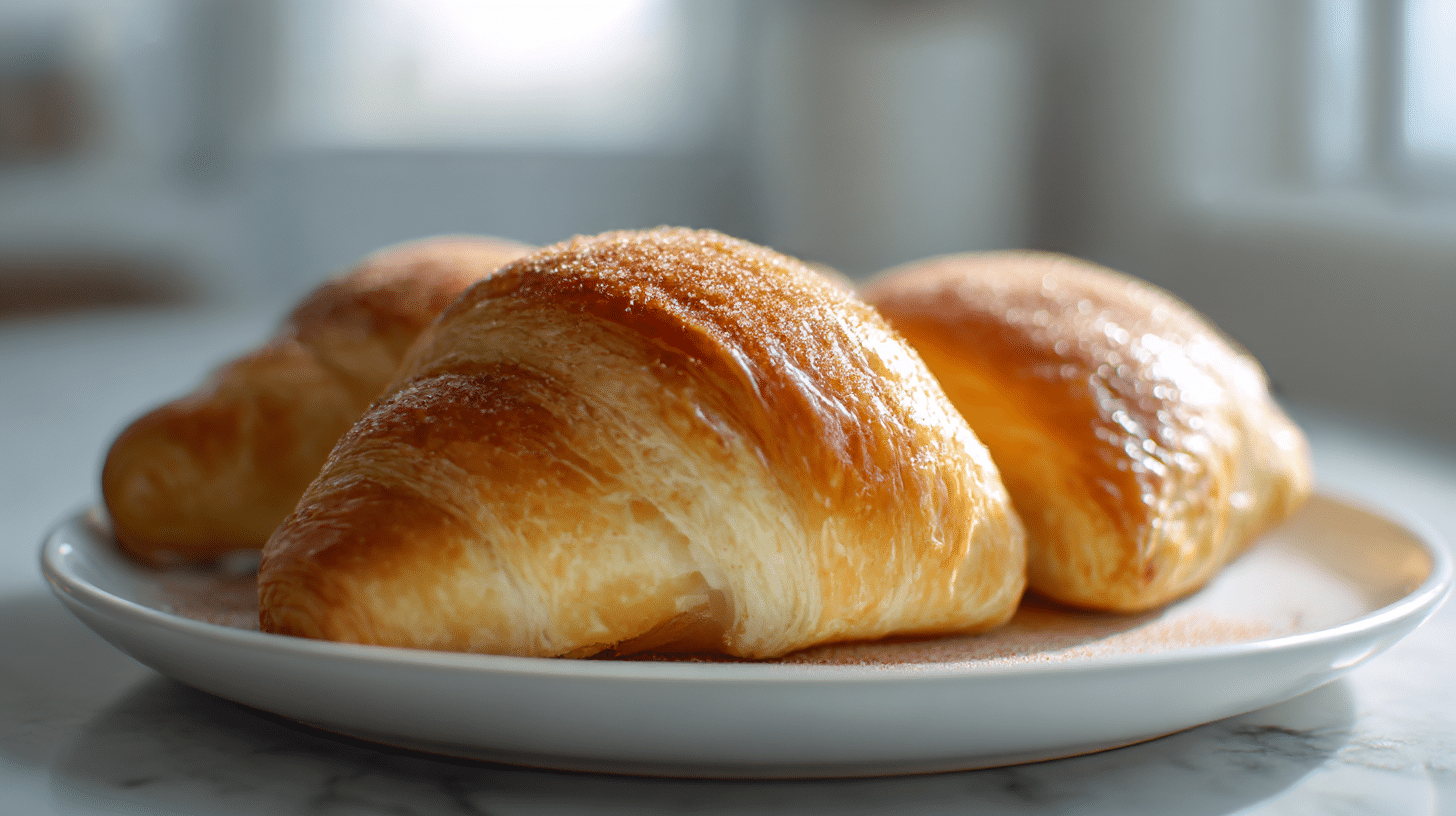 gruszki w cieście francuskim z air fryer jako deser