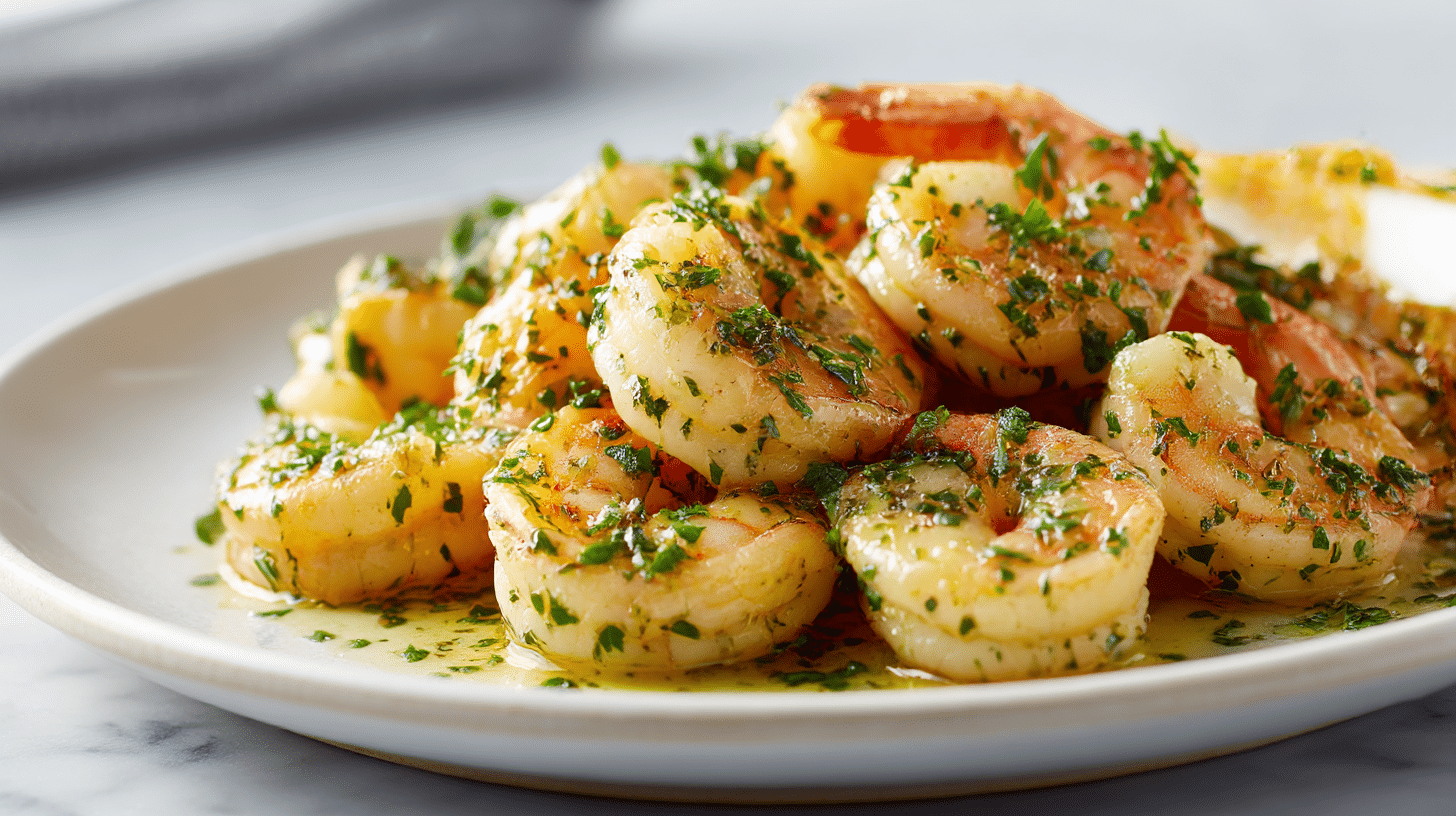 Zdrowe krewetki z airfryer z aromatycznymi przyprawami