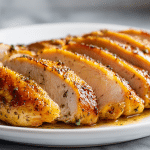 Kurczak airfryer przygotowany z aromatycznymi przyprawami.