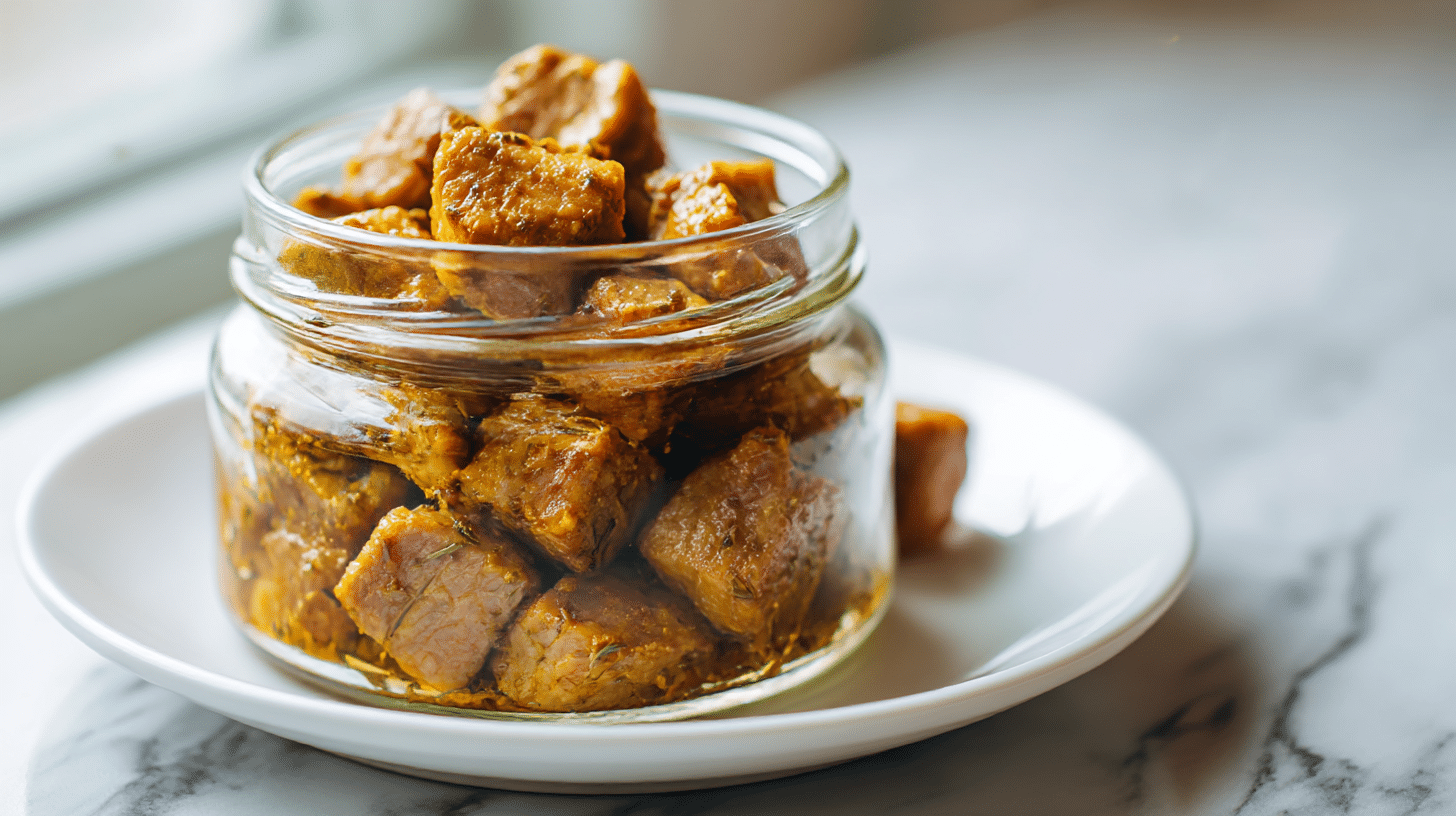 szybkie przygotowanie miesa w sloiku z air fryer