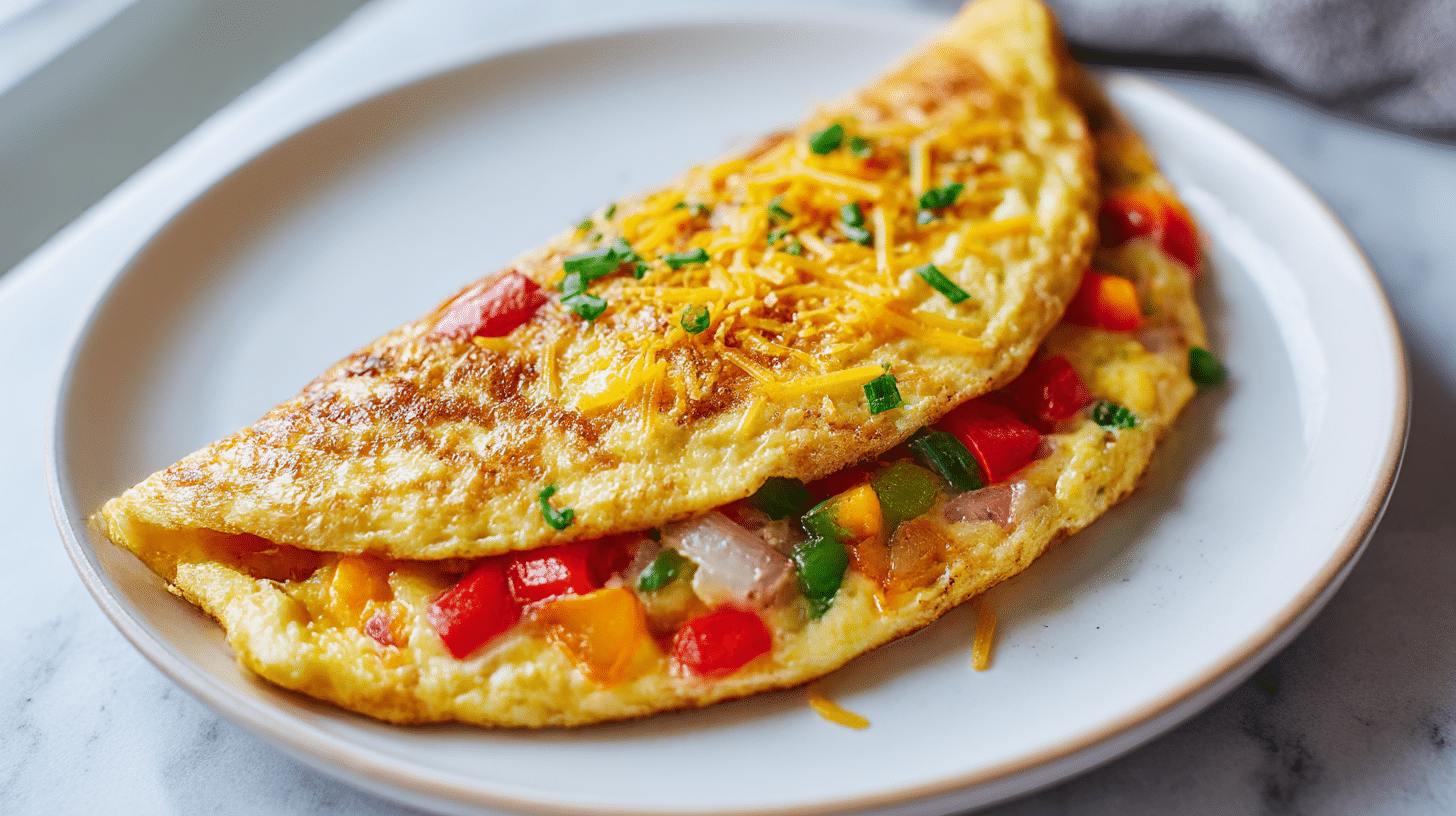 lekki omlet z air fryer na każdą okazję