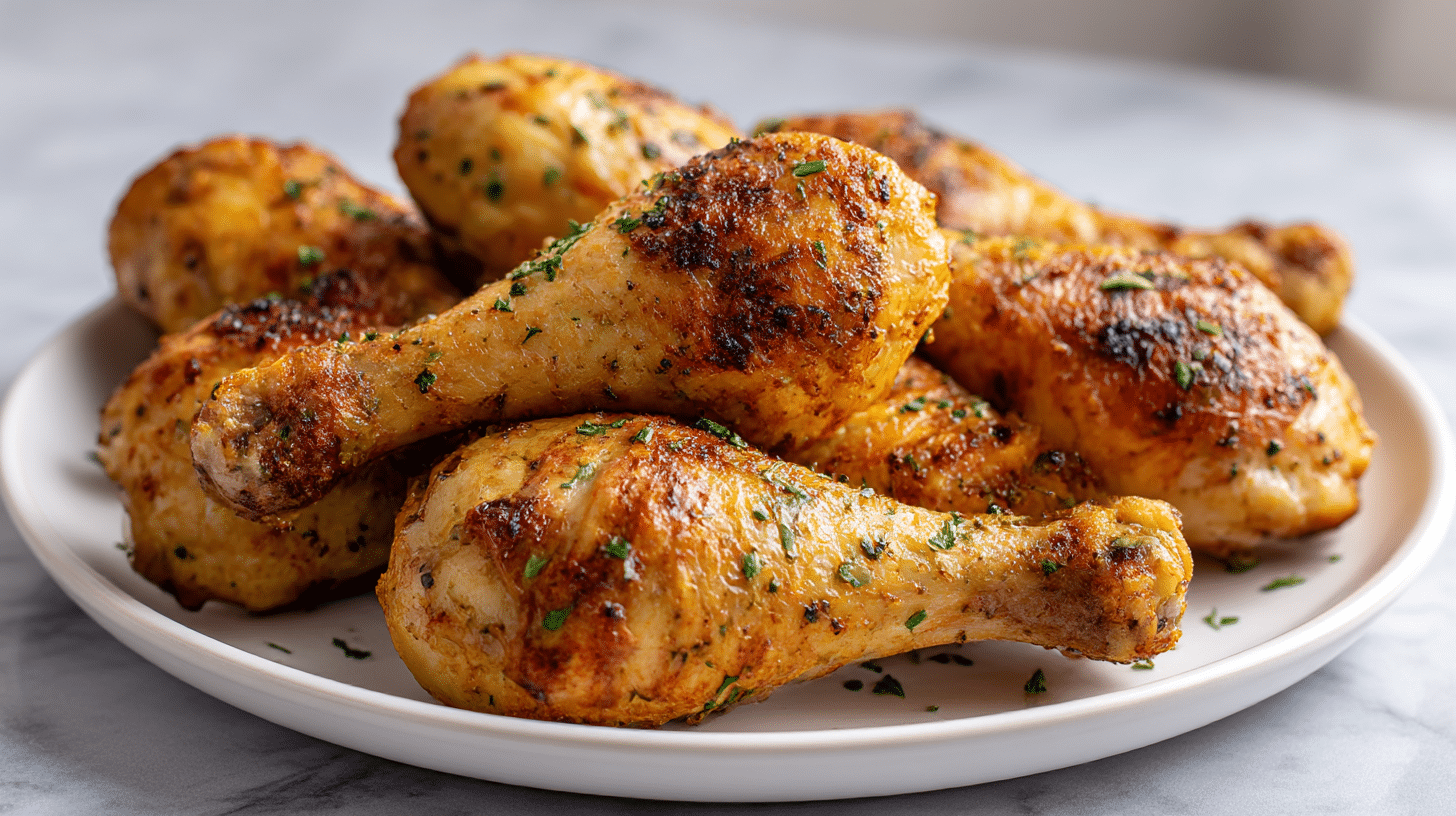 chrupiące pałki z kurczaka airfryer w aromatycznym marynowaniu