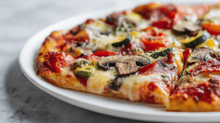 pyszna pizza airfryer przygotowana w szybki sposób