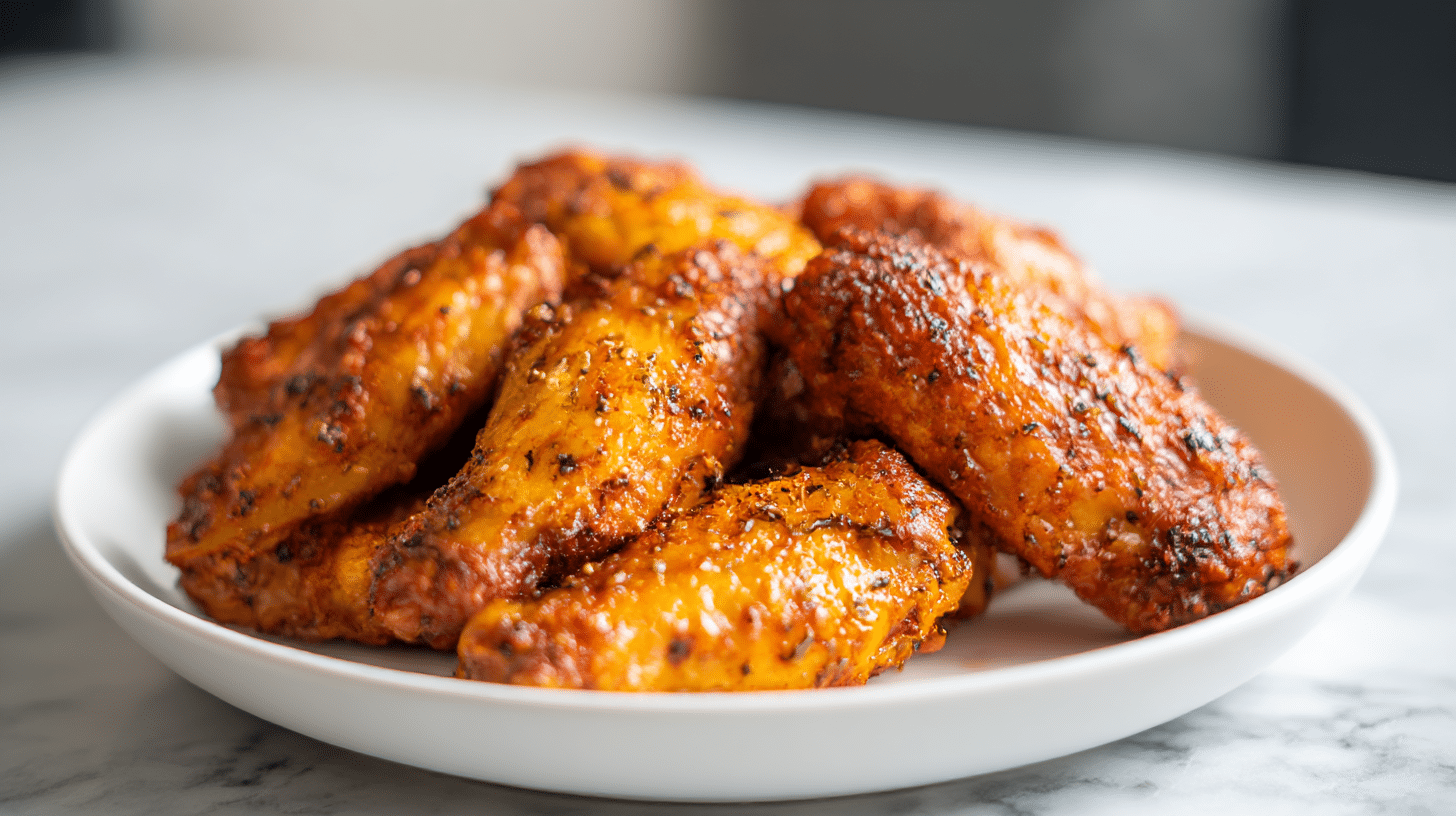 Pyszne skrzydełka airfryer z sosem