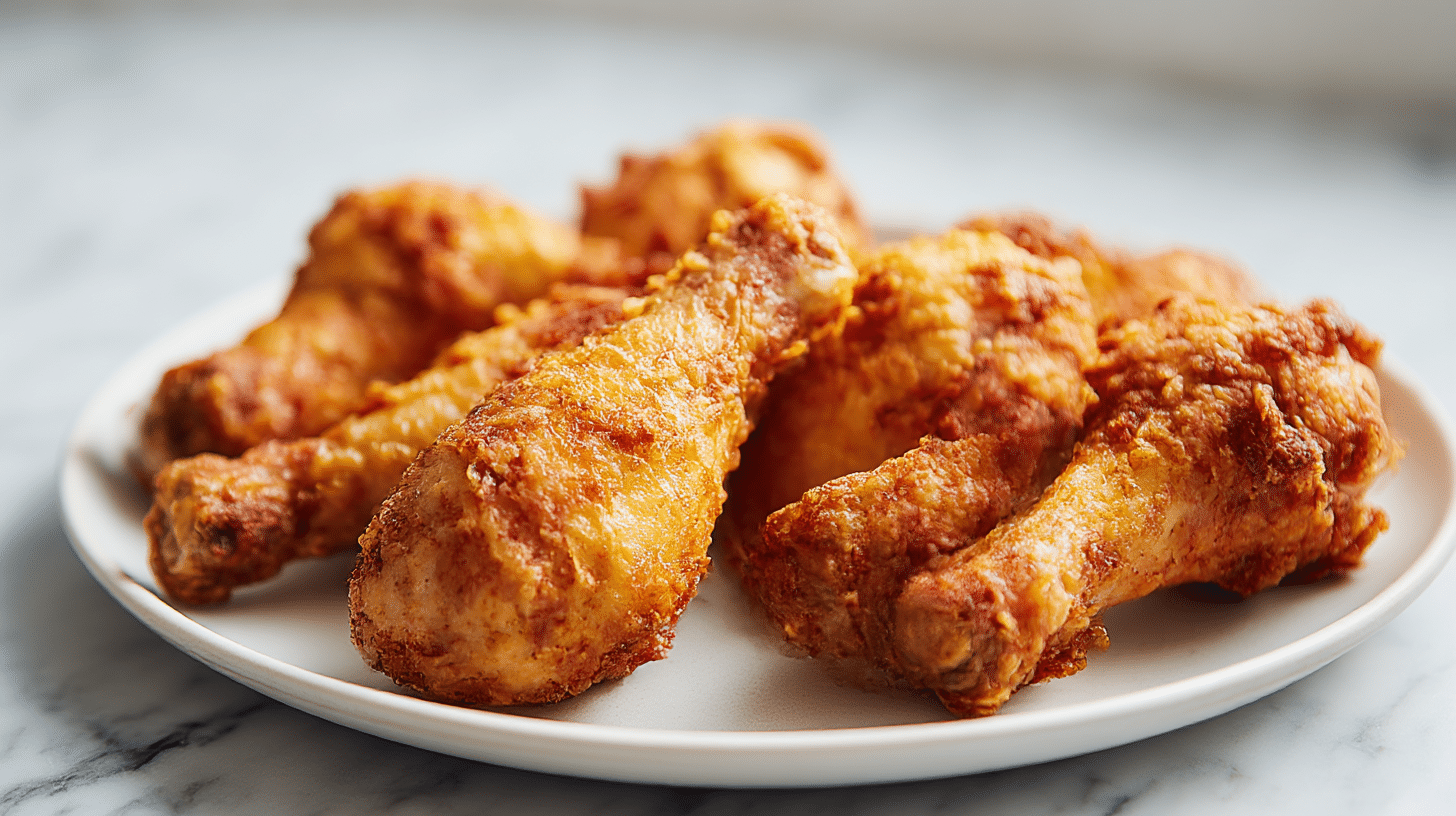 pyszne udka z kurczaka z air fryer na stół