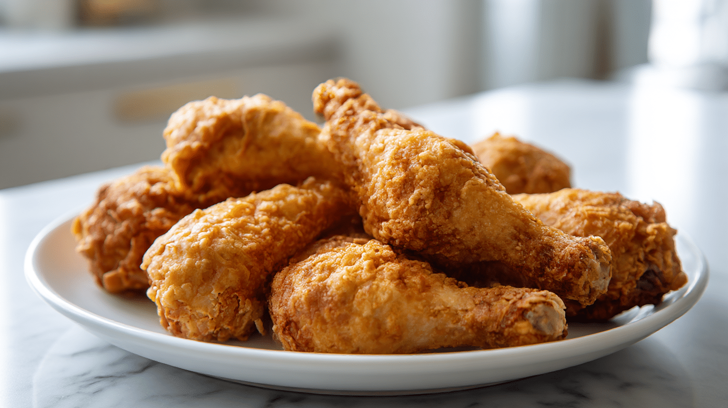 chrupiące udka z kurczaka z air fryer