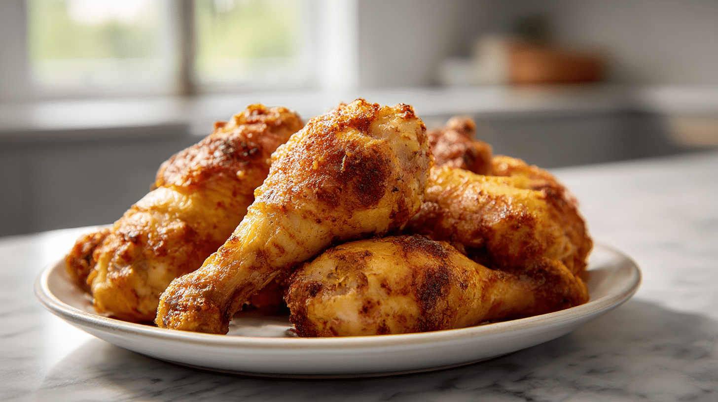 zdrowe udka z kurczaka z air fryer