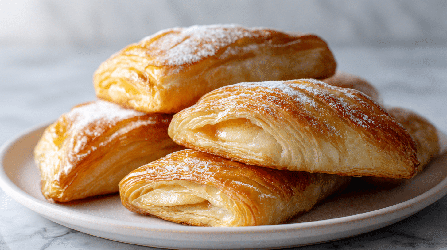 pyszne air fryer ciasto francuskie z nadzieniem