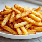chrupiące airfryer chips z ziemniaków