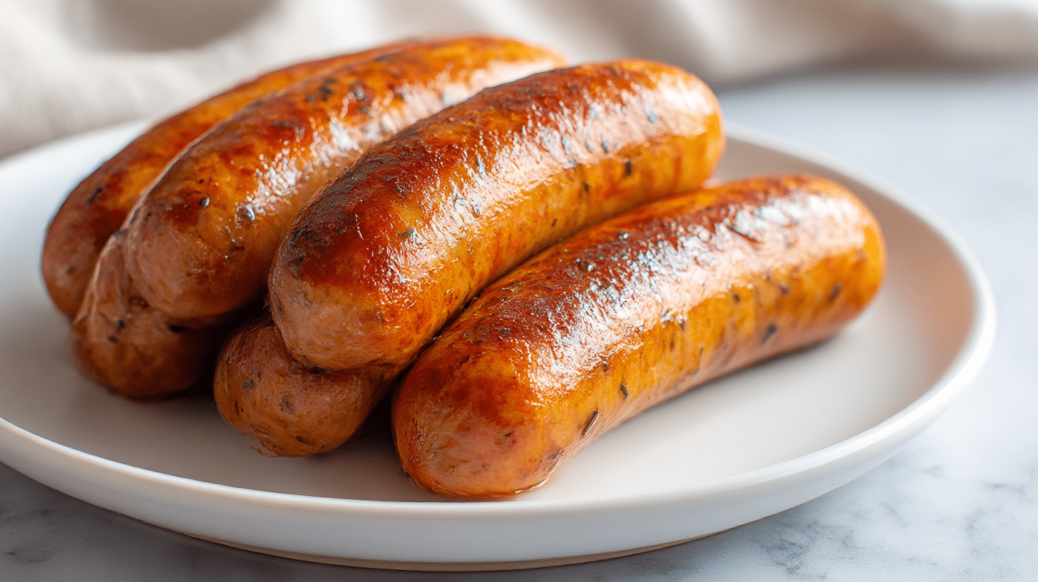airfryer kielbaski z chrupiącą skórką