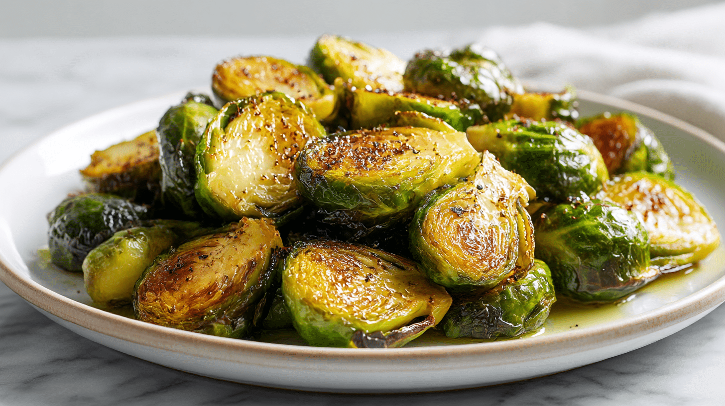 Zdjęcie brukselki z air fryer przepis na zdrową przekąskę