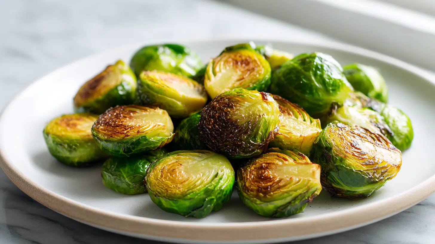 Brukselka z air fryera przygotowana w chrupiącej panierce