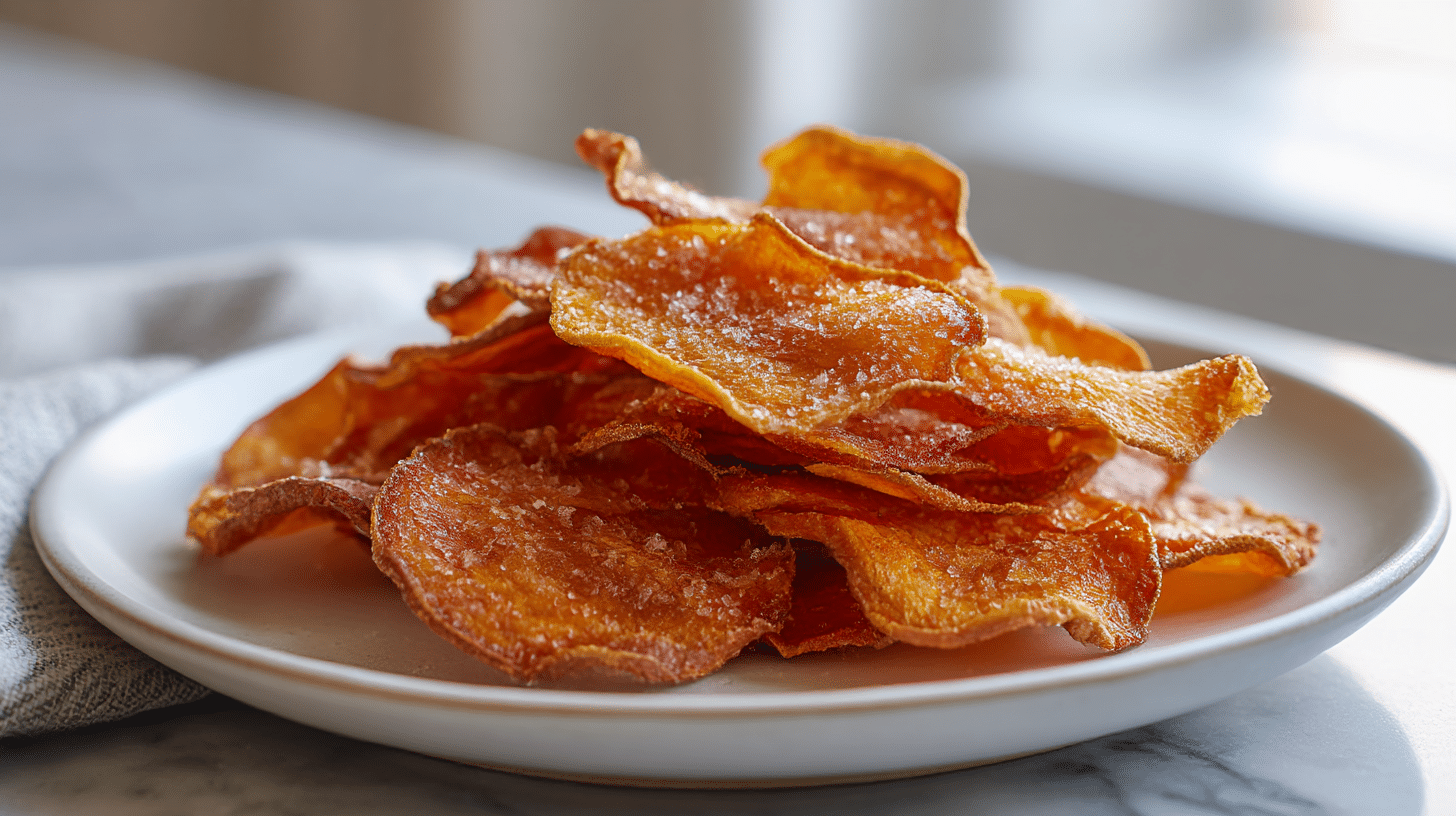 casca de batata frita na airfryer z aromatycznymi przyprawami.