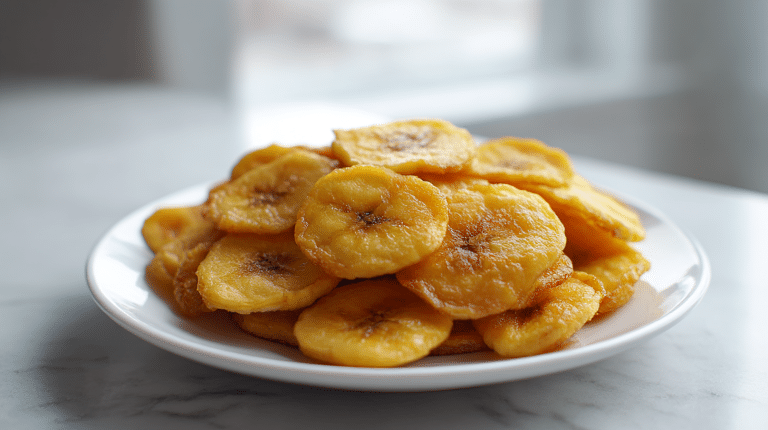 Pyszne chipsy bananowe airfryer do zdrowej przekąski