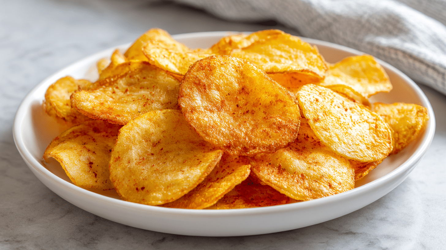 chipsy z airfryera idealne na przekąskę