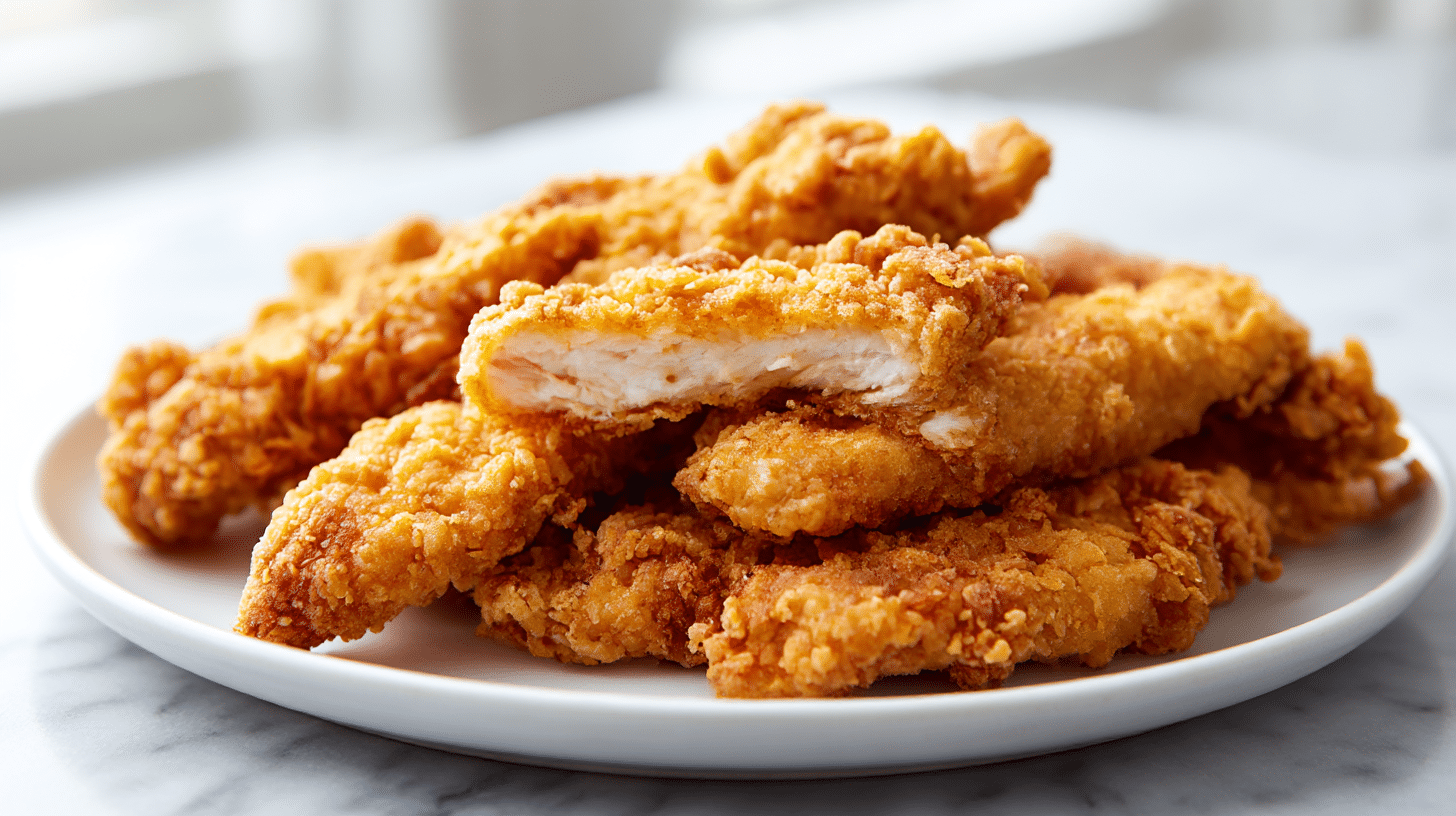 Chrupiący kurczak z airfryer na chrupiącej skórce