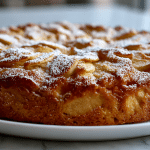 ciasto z frytownicy airfryer na talerzu