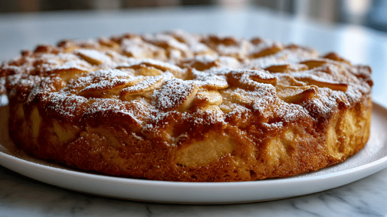 ciasto z frytownicy airfryer na talerzu