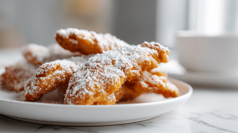 faworki w frytkownicy - pyszne i chrupiące ciasteczka