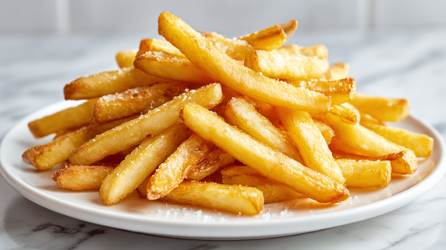 frytkownica airfryer frytki świeżo przygotowane