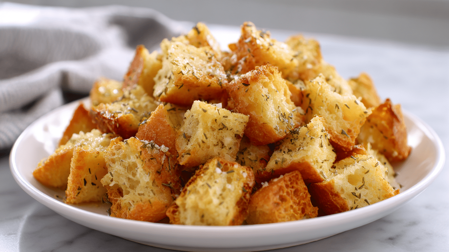 pyszne grzanki do zupy airfryer, tanie i szybkie