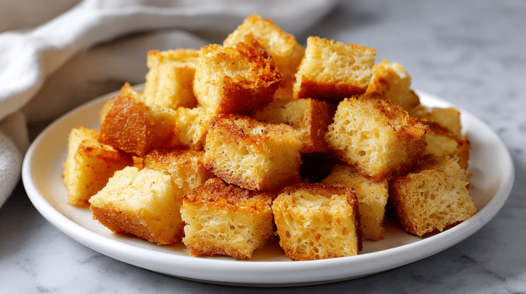 Pyszne grzanki z airfryera z serem