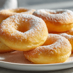 pączki serowe z airfryer na talerzu