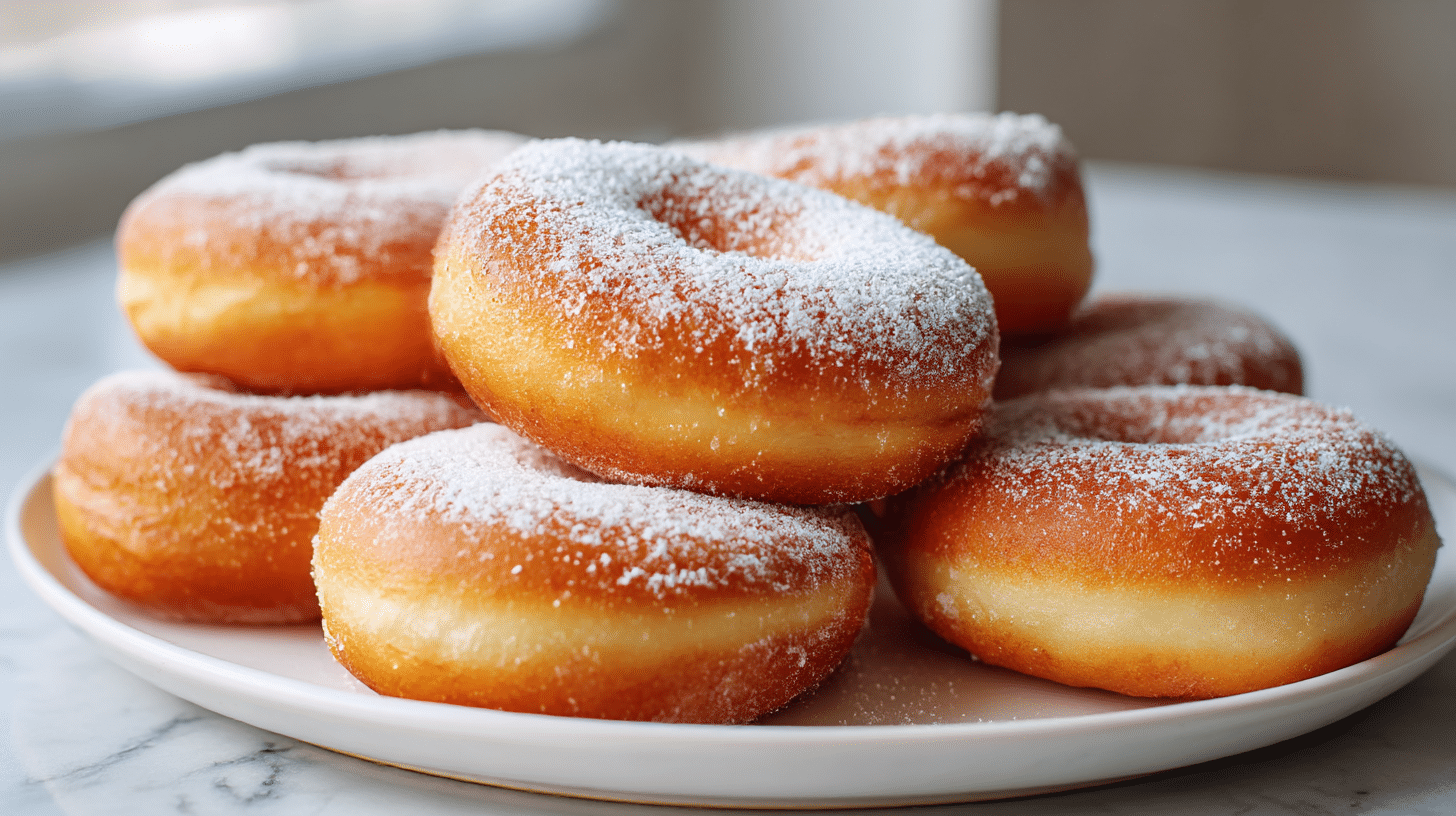 Pączki serowe z airfryer przygotowane w kuchni