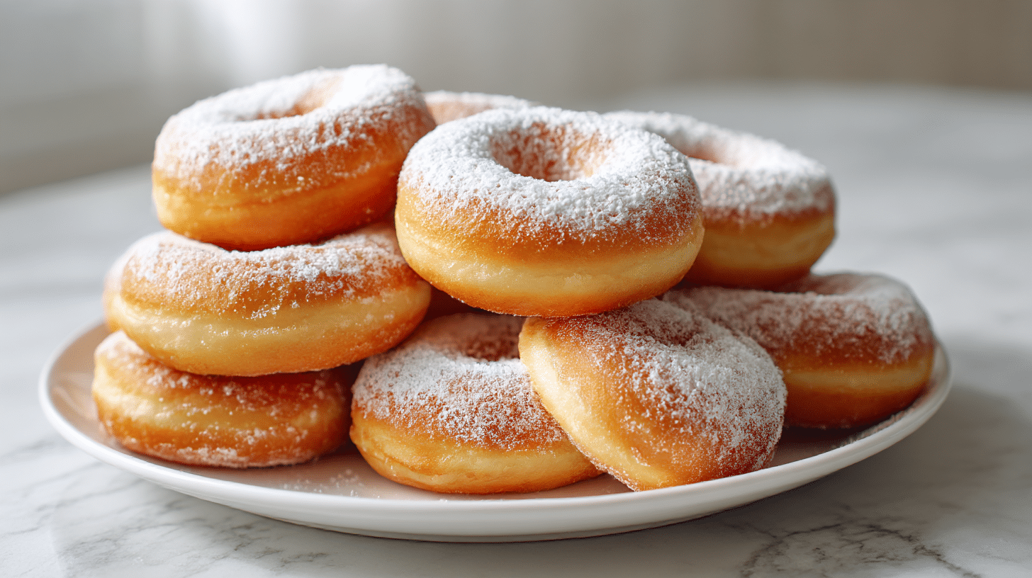 Pączki z frytownicy airfryer z nadzieniem