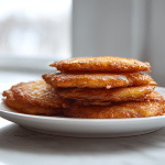 Pyszne placki z airfryer podane na talerzu