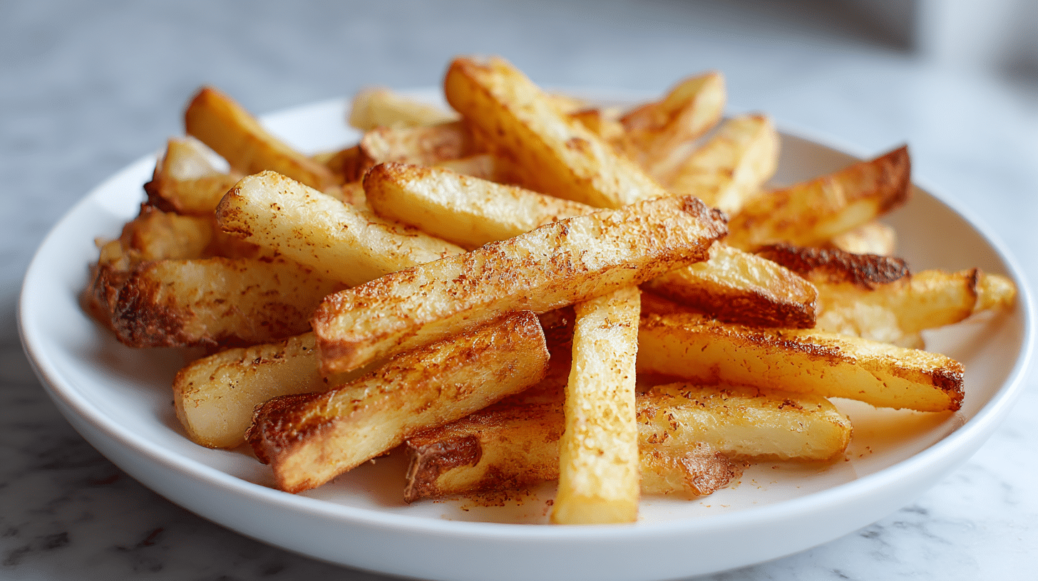aromatyczne airfryer chips z dodatkiem przypraw