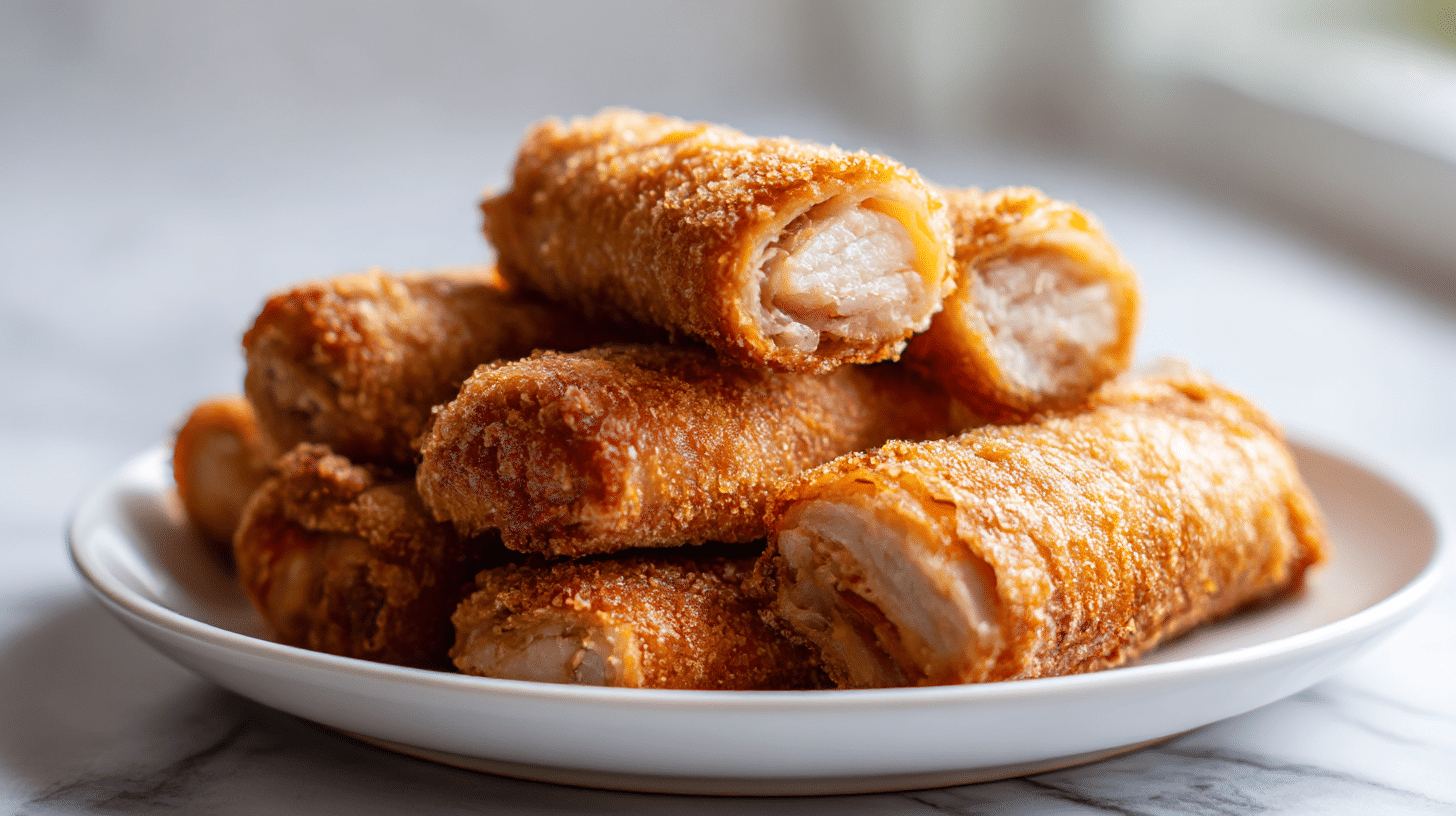 roladki schabowe airfryer podawane z sosem