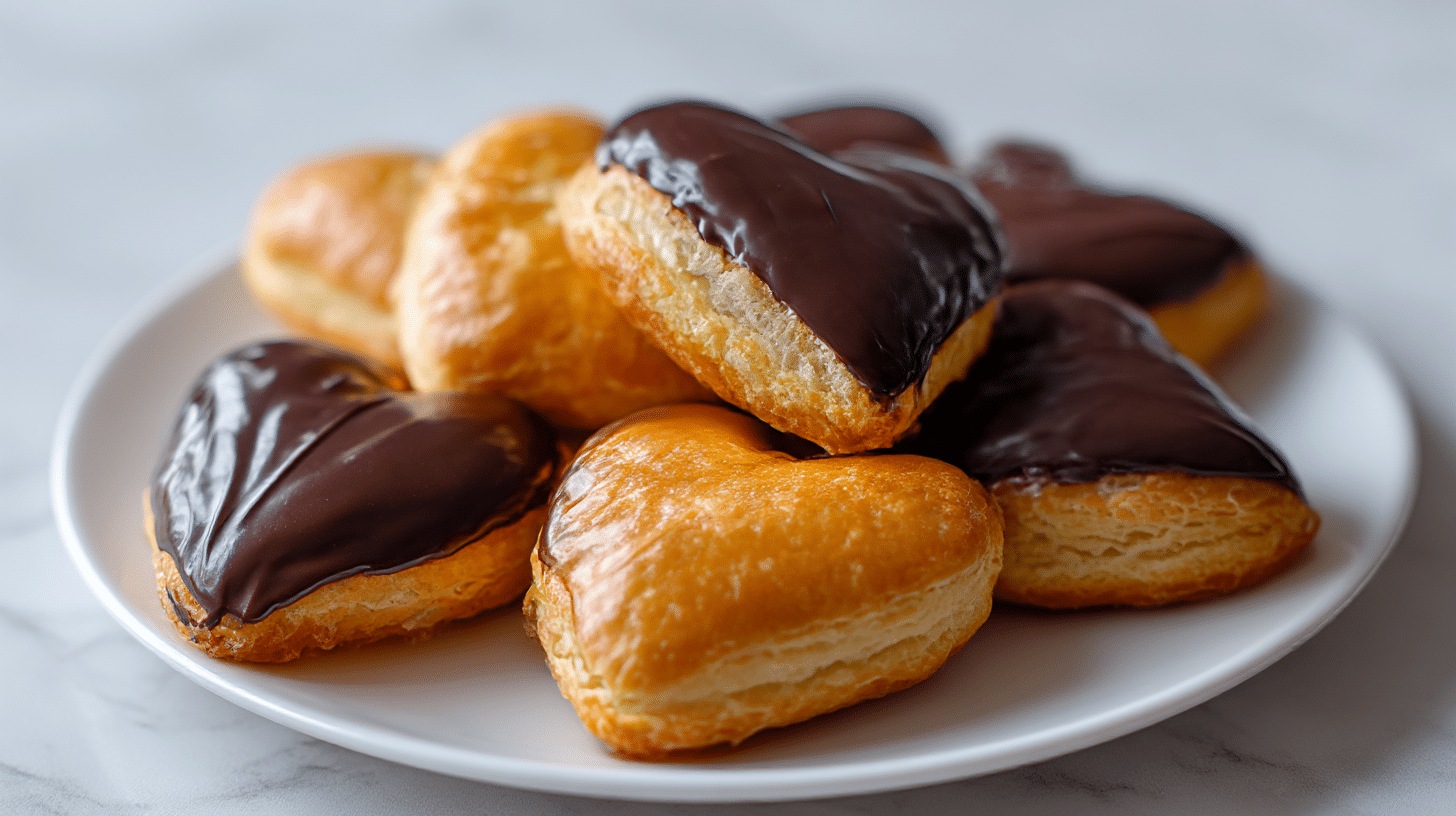 Cynamonowe serca z ciasta w airfryerze z chrupiącą skórką