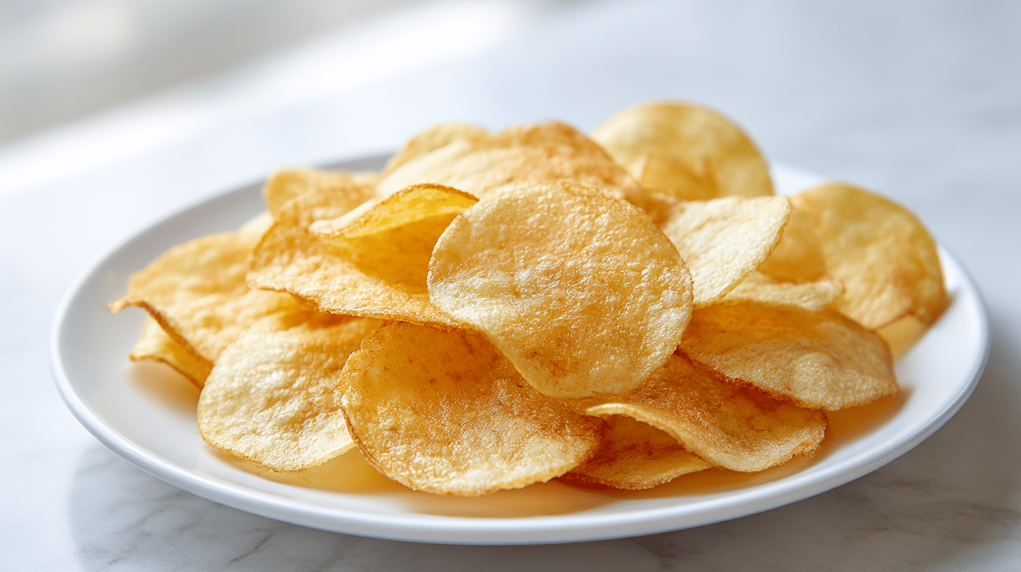 sliced chips z airfryer - idealne do podania z dipem
