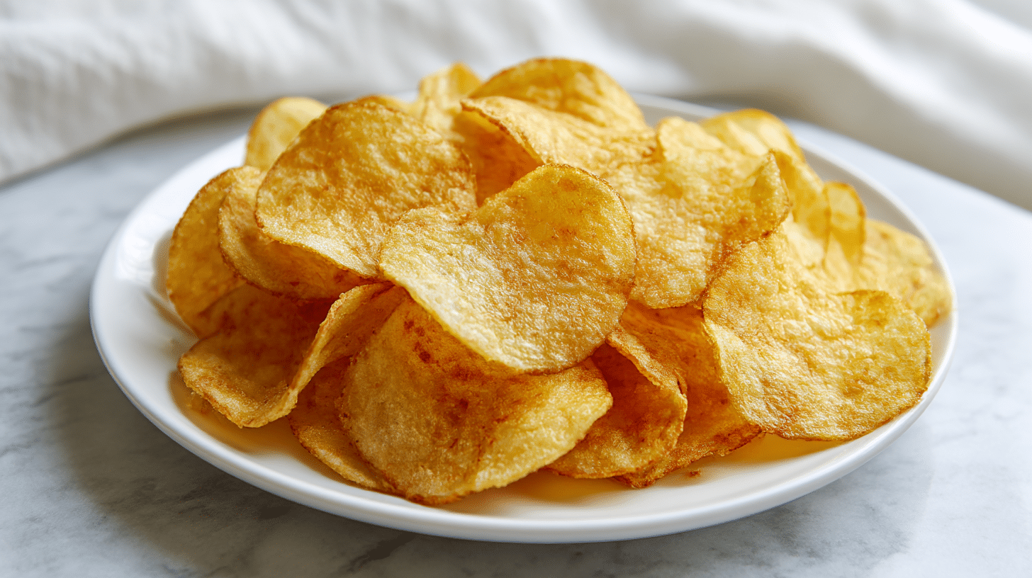 sliced chips z airfryer - szybka przekąska dla gości