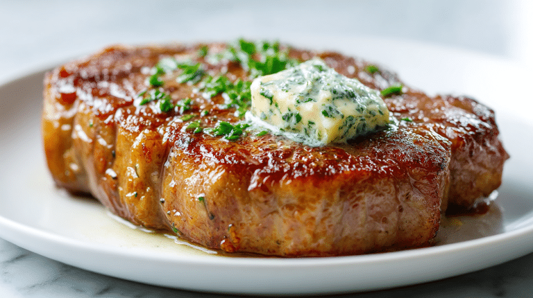 Nagranie stek w airfryerze na walentynki do idealnego dania.