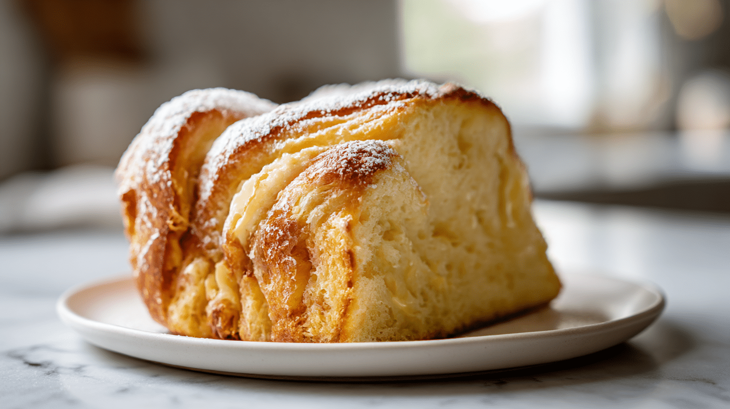 babka serowa airfryer z owocami