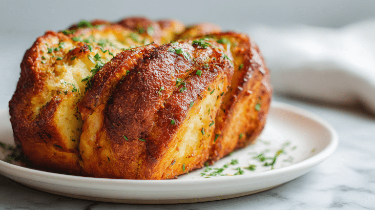 babka ziemniaczana airfryer na talerzu